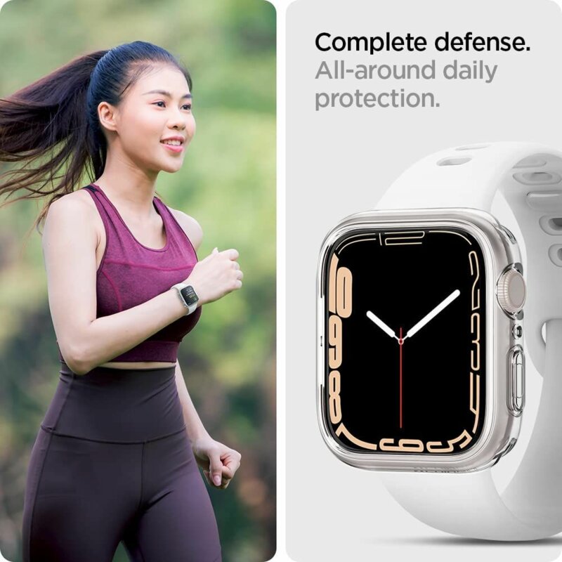 Husa Apple Watch 4 44mm Spigen Liquid Crystal, ACS04196
