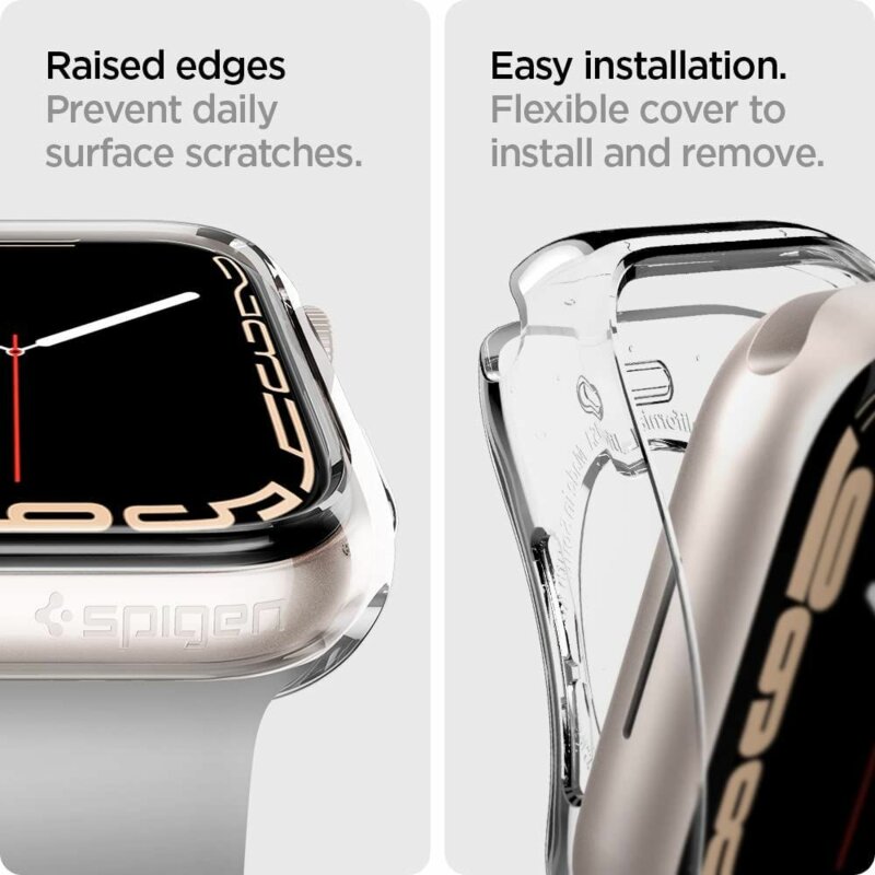 Husa Apple Watch 4 44mm Spigen Liquid Crystal, ACS04196