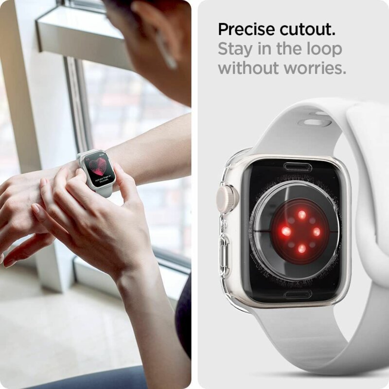 Husa Apple Watch 4 44mm Spigen Liquid Crystal, ACS04196