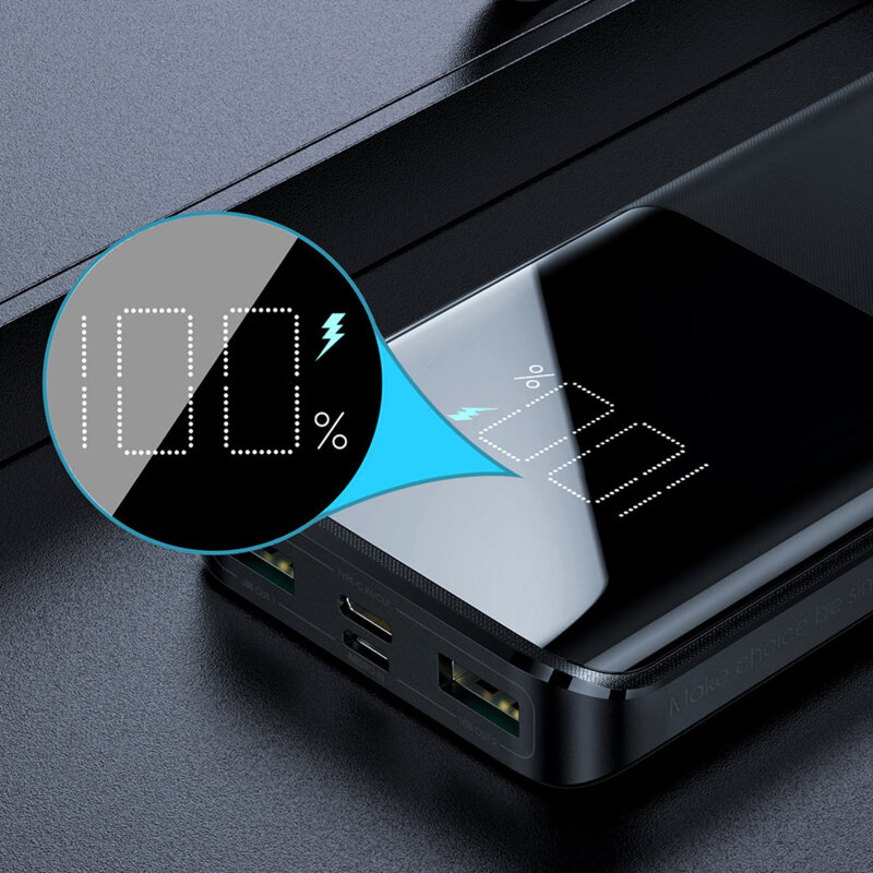 Powerbank 10000mAh Fast Charge 15W Type-C, 2xUSB JoyRoom, JR-T013