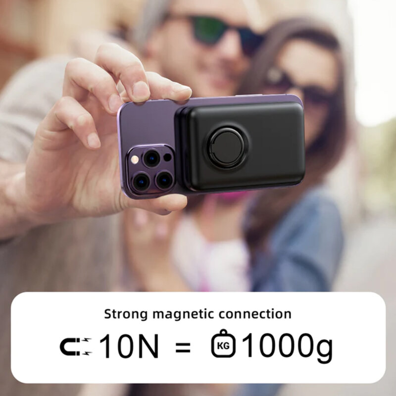 Baterie externa MagSafe + suport birou JoyRoom, 10000mAh, JR-W050