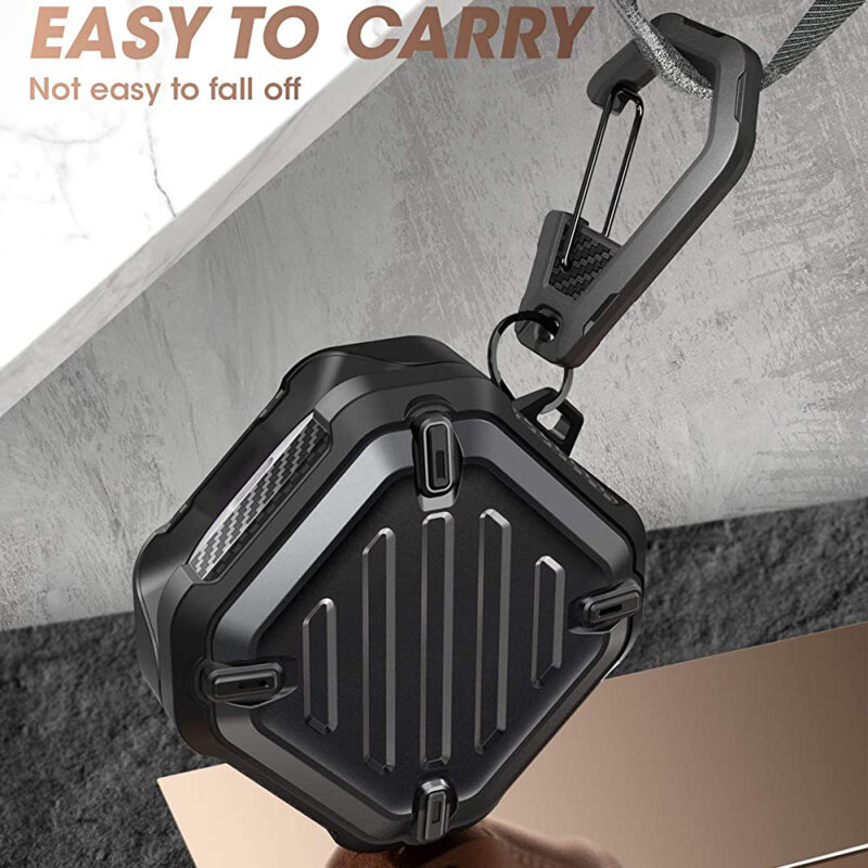 Husa Galaxy Buds 2 Supcase Unicorn Beetle Pro, negru