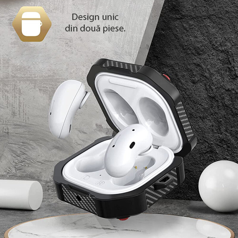 Husa Galaxy Buds 2 Supcase Unicorn Beetle Pro, negru