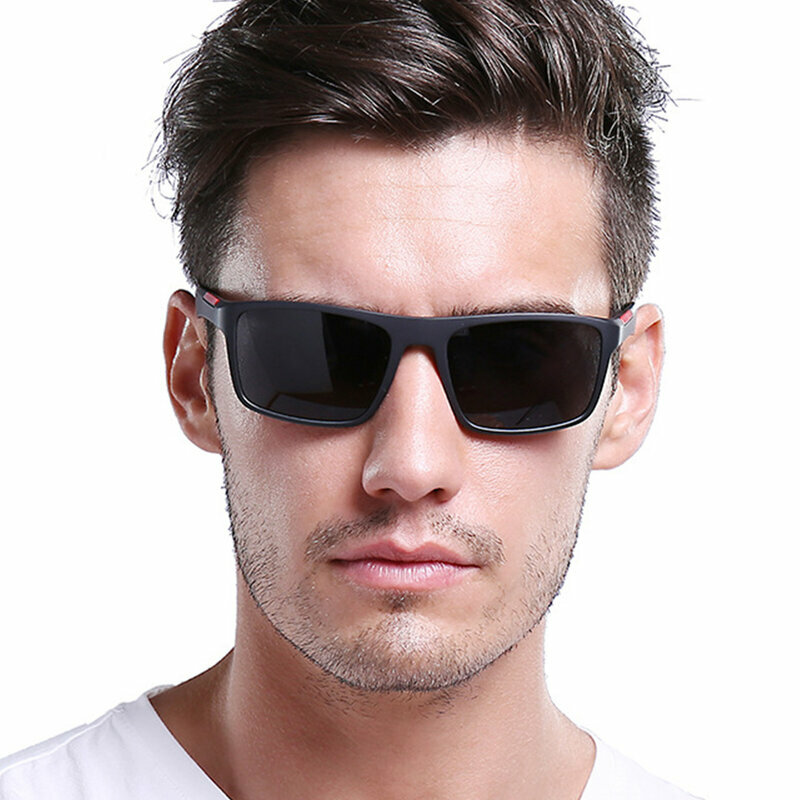 Ochelari soare barbati polarizati Techsuit, negru mat/gri, MM101