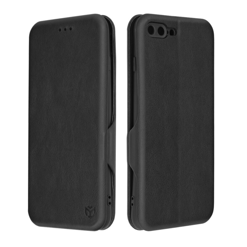 Husa 360° iPhone 7 Plus Techsuit Safe Wallet Plus, negru