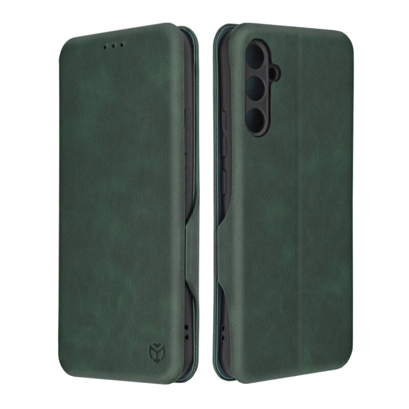 Husa 360° Samsung Galaxy A34 5G Techsuit Safe Wallet Plus, verde
