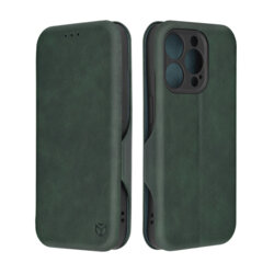 Husa 360° iPhone 14 Pro Techsuit Safe Wallet Plus, verde