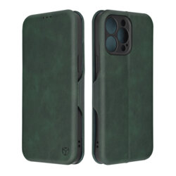 Husa 360° iPhone 14 Pro Max Techsuit Safe Wallet Plus, verde