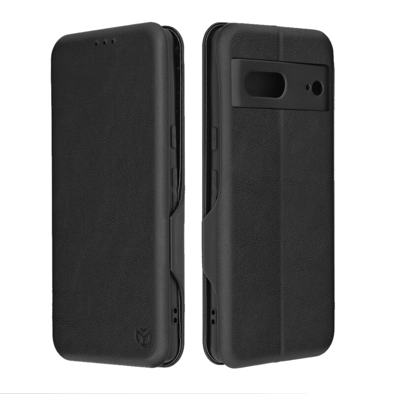 Husa 360° Google Pixel 7 Techsuit Safe Wallet Plus, negru