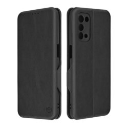 Husa 360° Oppo A54 5G Techsuit Safe Wallet Plus, negru