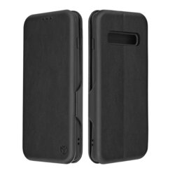 Husa 360° Samsung Galaxy S10 Techsuit Safe Wallet Plus, negru
