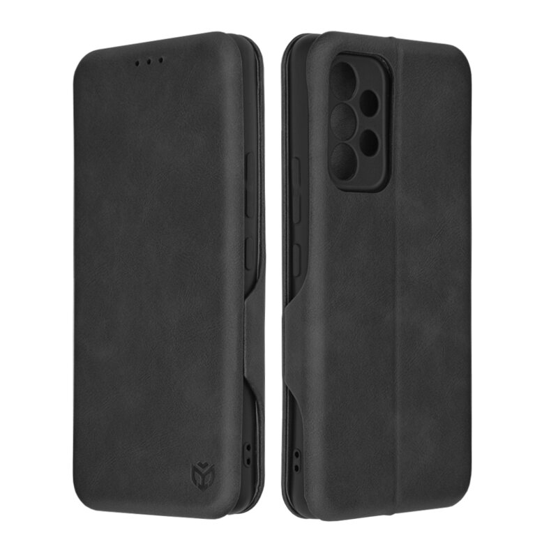 Husa 360° Samsung Galaxy A53 5G Techsuit Safe Wallet Plus, negru