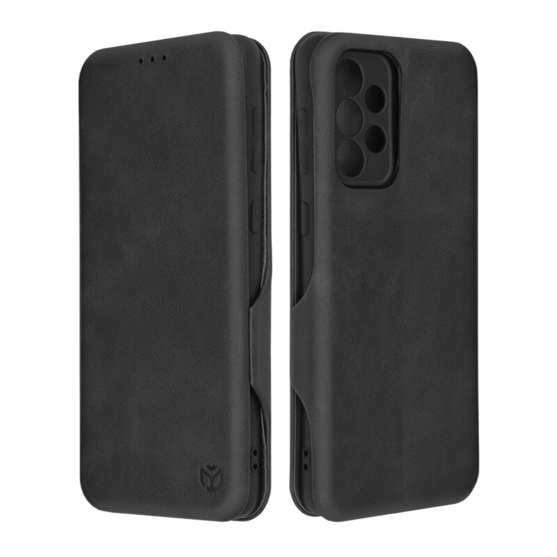 Husa 360° Samsung Galaxy A33 5G Techsuit Safe Wallet Plus, negru