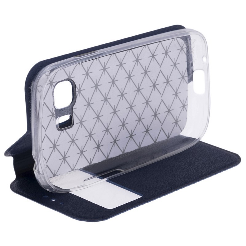 Husa Samsung Galaxy Young 2 G130 Flip IceEvo Albastru