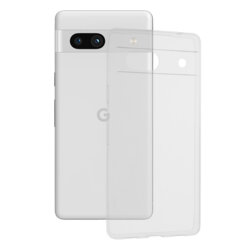 Husa Google Pixel 7a Techsuit Clear Silicone, transparenta