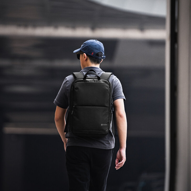 Rucsac laptop 15.6 inch impermeabil 20l, negru, T71M1D1