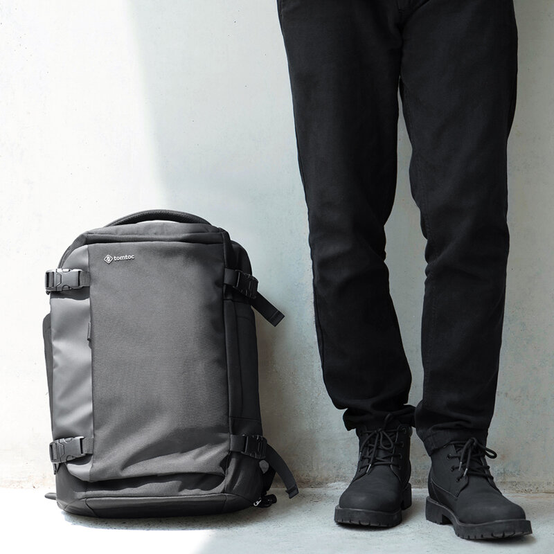 Rucsac calatorie pentru laptop 17 inch, 40l, negru, T66M1D1