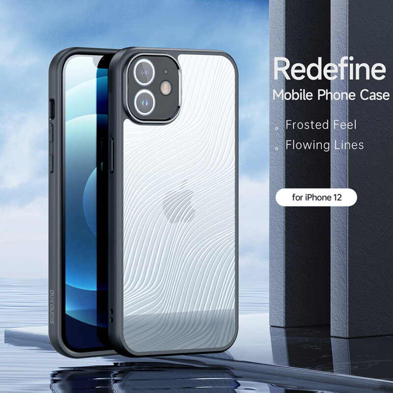 Husa iPhone 12 Dux Ducis Aimo, negru