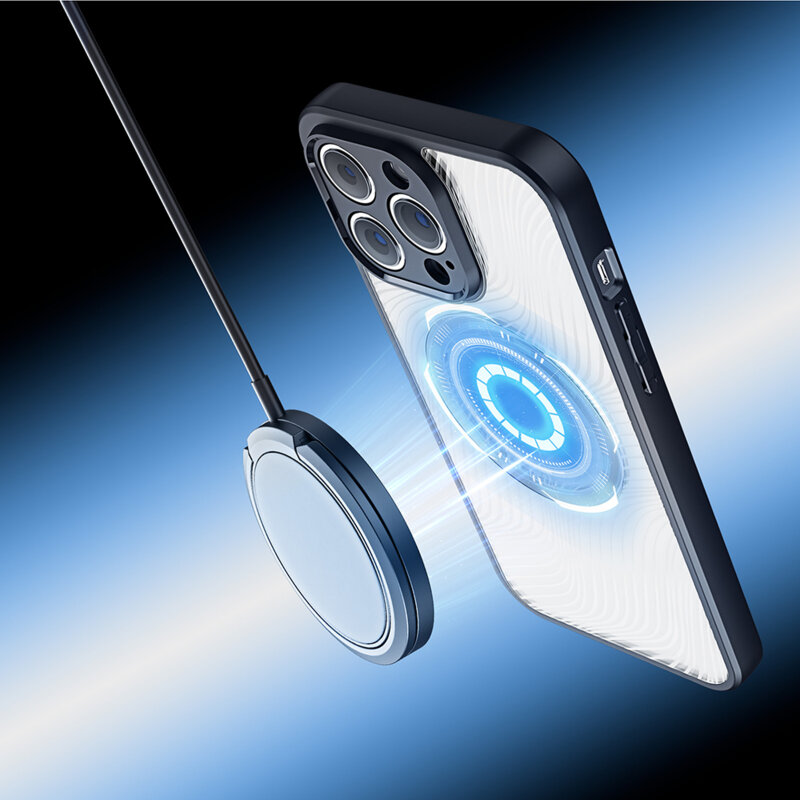 Husa iPhone 12 Pro Max Dux Ducis Aimo MagSafe, negru