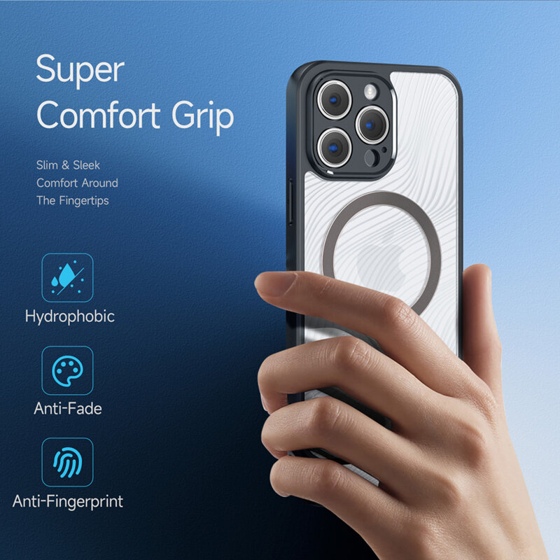 Husa iPhone 13 Pro Dux Ducis Aimo MagSafe, negru