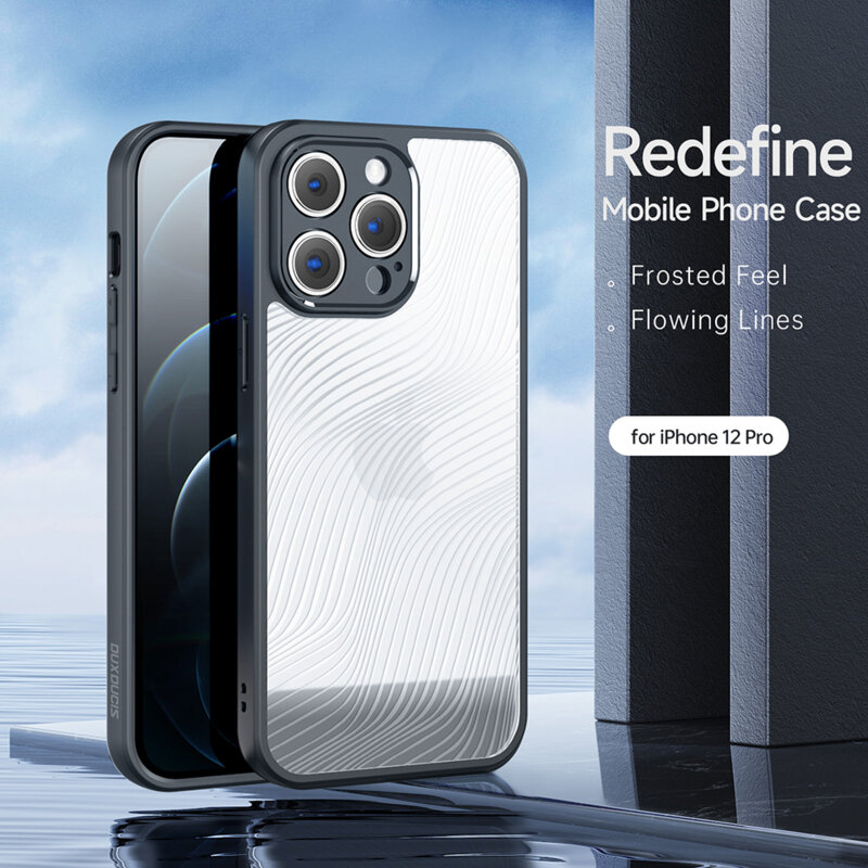 Husa iPhone 12 Pro Dux Ducis Aimo, negru