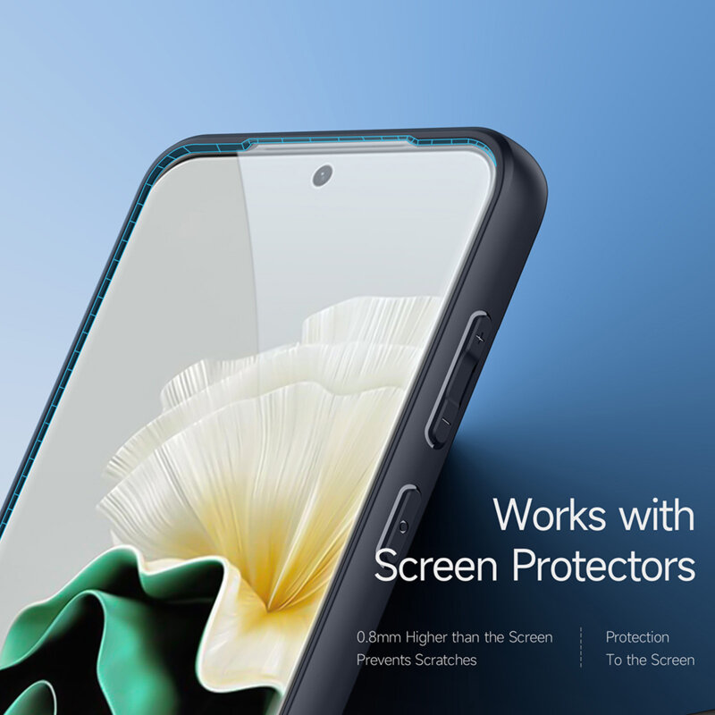 Husa Huawei P60 Pro Dux Ducis Aimo MagSafe, negru