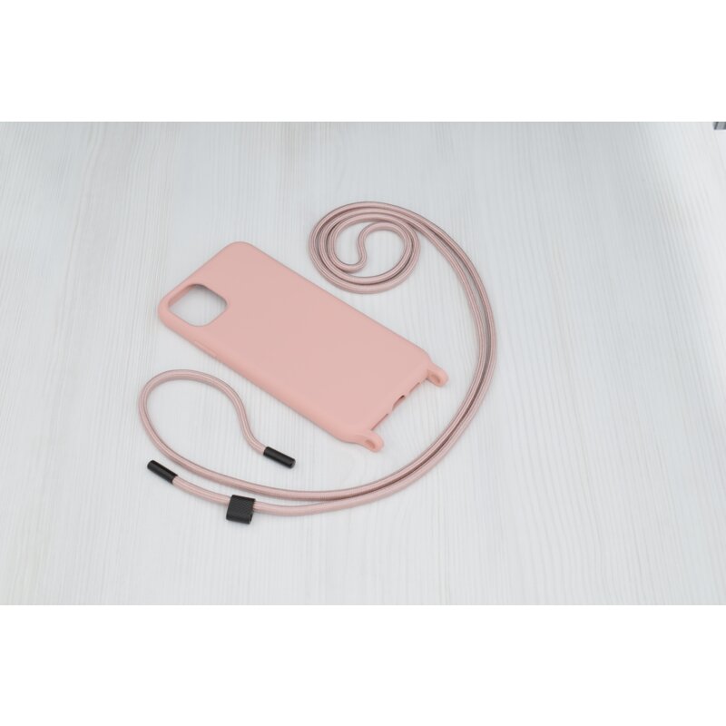 Husa cu snur iPhone 11 Pro Max Techsuit Crossbody Lanyard, galben