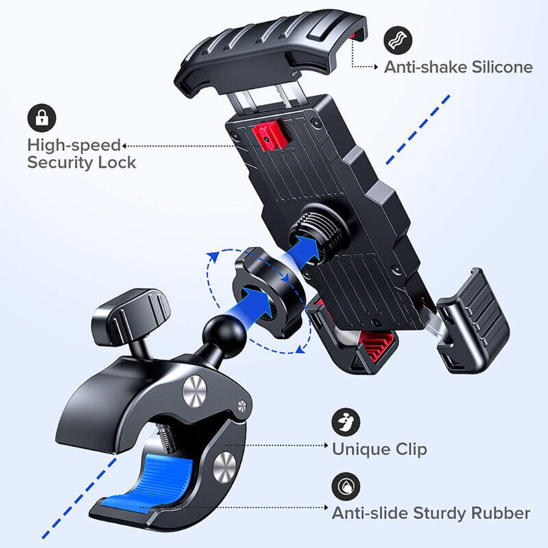 Suport telefon ghidon bicicleta/ moto JoyRoom, JR-ZS264