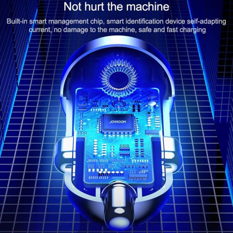 Incarcator auto dual USB Fast Charge JoyRoom C-A09, 30W, QC3.0