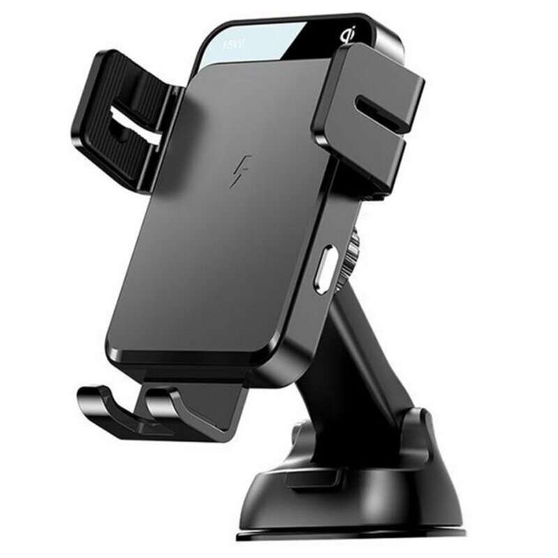 Suport auto incarcare wireless JoyRoom 15W, cablu tip C, JR-ZS219