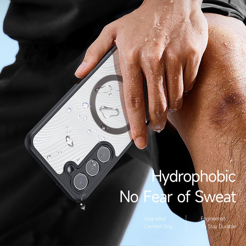 Husa Samsung Galaxy S23 Plus Dux Ducis Aimo MagSafe, negru