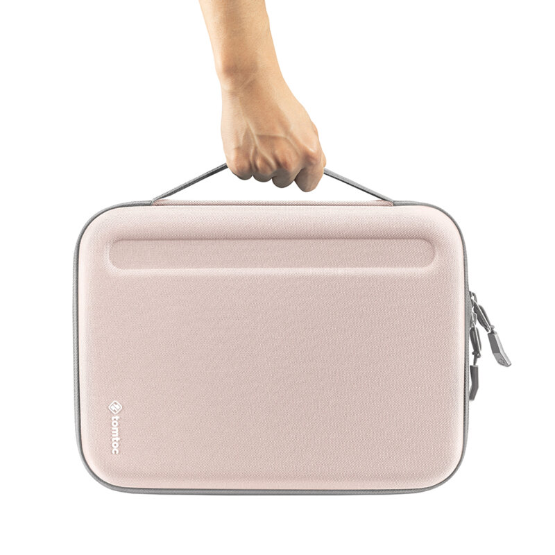 Geanta iPad Pro 11 (2018/2020/2021/2022) Tomtoc, roz, B06A1P1