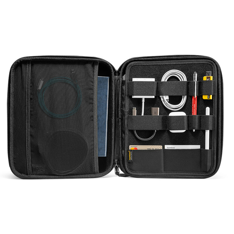 Geanta iPad Pro 12.9 (2018/2020/2021/2022) Tomtoc, portocaliu, B06B1S1