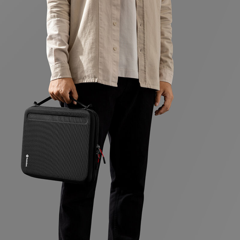 Geanta iPad Pro 12.9 (2018/2020/2021/2022) Tomtoc, negru, B07B1D1