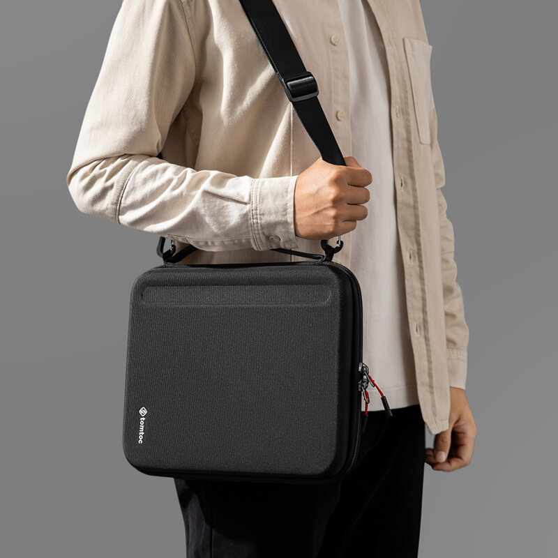 Geanta iPad Pro 12.9 (2018/2020/2021/2022) Tomtoc, negru, B07B1D1