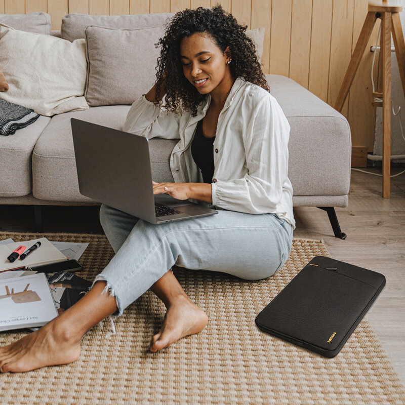 Husa 360° pentru laptop 14 inch antisoc Tomtoc, negru, A13D2D1