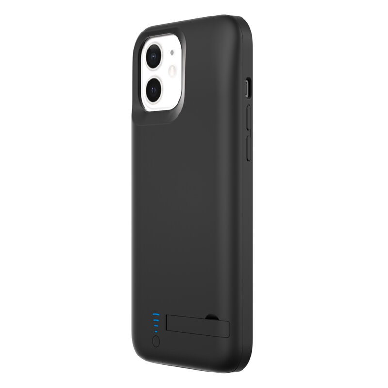 Husa cu baterie iPhone 12 Techsuit Power Pro, 5000mAh, negru