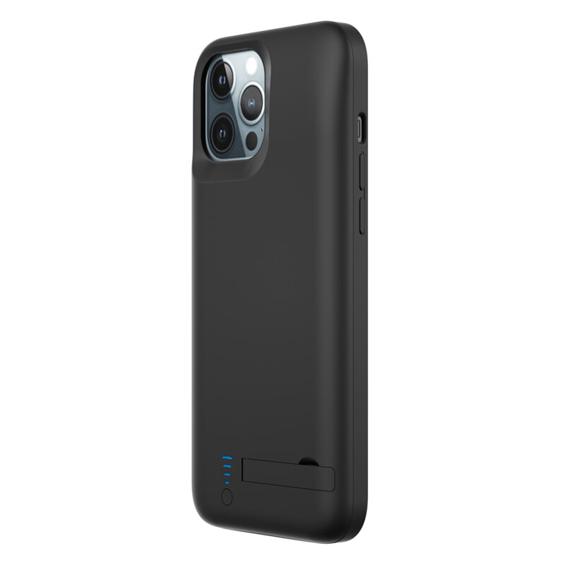 Husa cu baterie iPhone 12 Pro Techsuit Power Pro, 5000mAh, negru