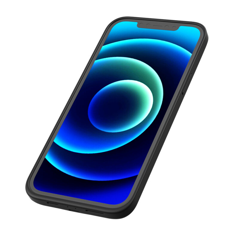 Husa cu baterie iPhone 12 Pro Techsuit Power Pro, 5000mAh, negru