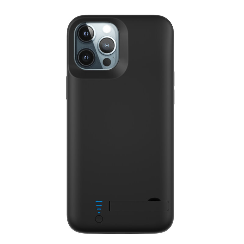 Husa cu baterie iPhone 12 Pro Techsuit Power Pro, 5000mAh, negru