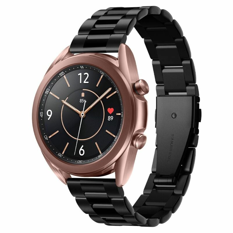 Curea Amazfit GTS 4 Mini Spigen Modern Fit, negru