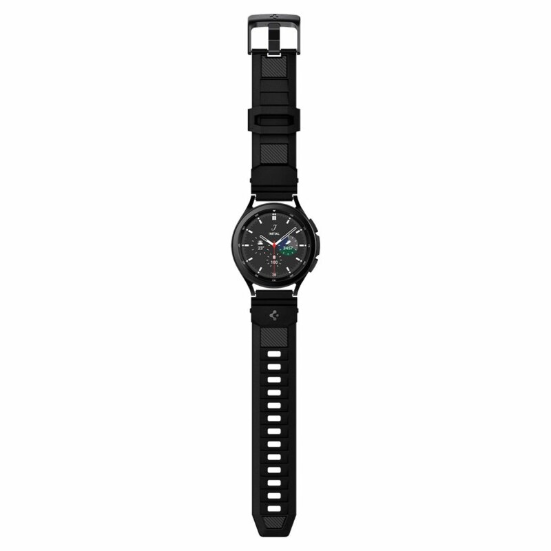 Curea Amazfit GTS 4 Mini Spigen Rugged Band, negru