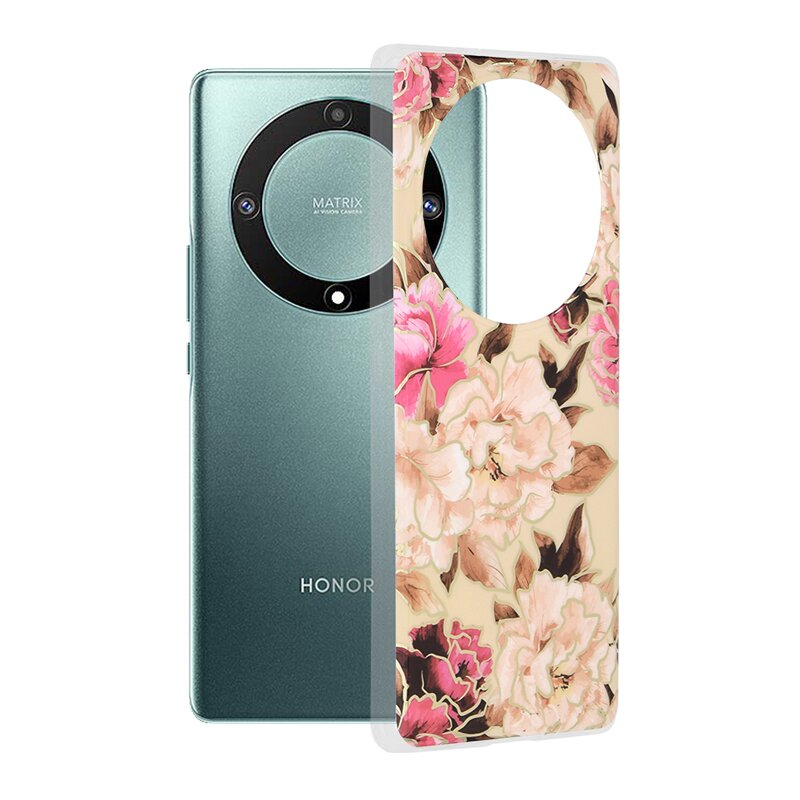 Husa Honor Magic5 Lite Techsuit Marble, Mary Berry Nude