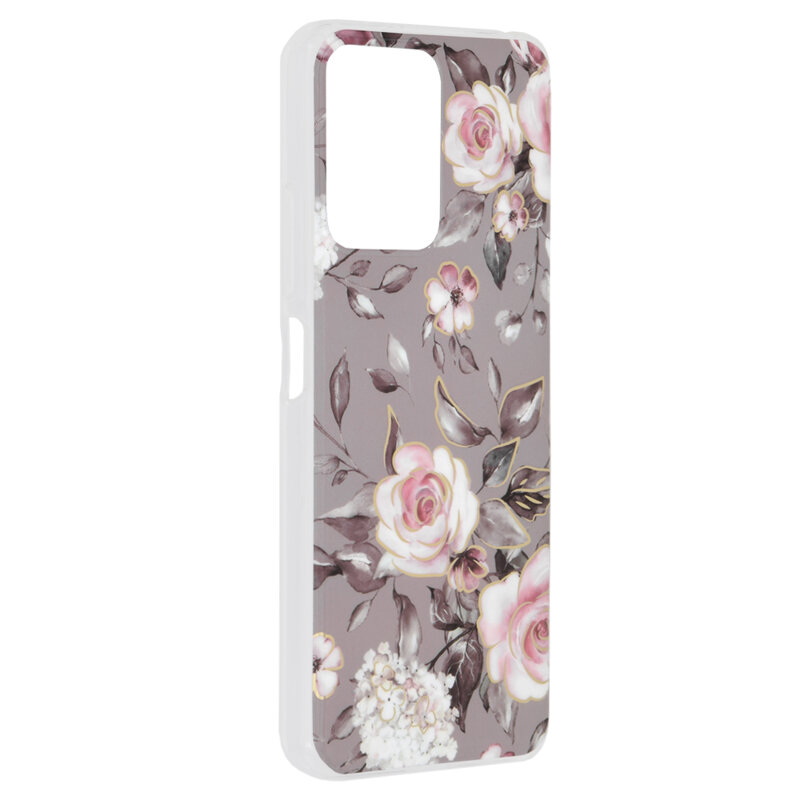 Husa Xiaomi Poco X5 Techsuit Marble, Bloom of Ruth Gray
