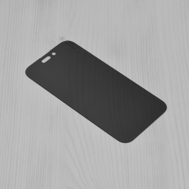 Folie sticla iPhone 14 Pro Lito 9H Tempered Glass, privacy