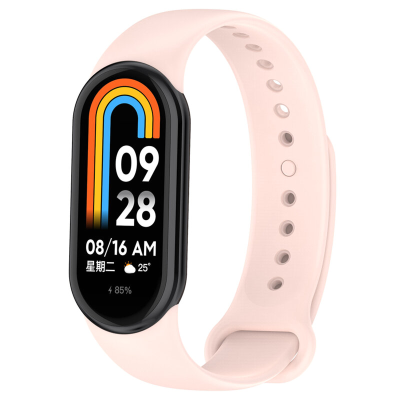 Bratara Xiaomi Mi Band 8 Techsuit, roz, W014