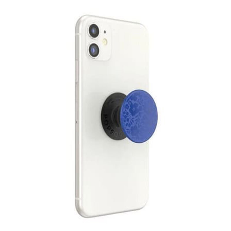 Popsockets original, suport cu functii multiple, Navy Floral