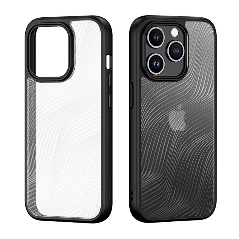 Husa iPhone 15 Pro Dux Ducis Aimo, negru