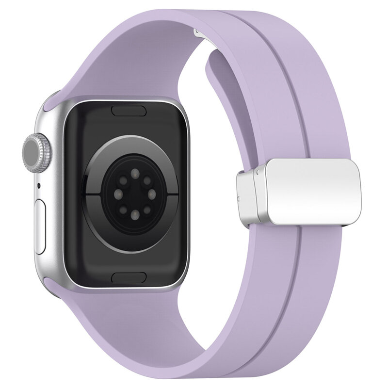 Curea Apple Watch 7 45mm Techsuit, violet, W011