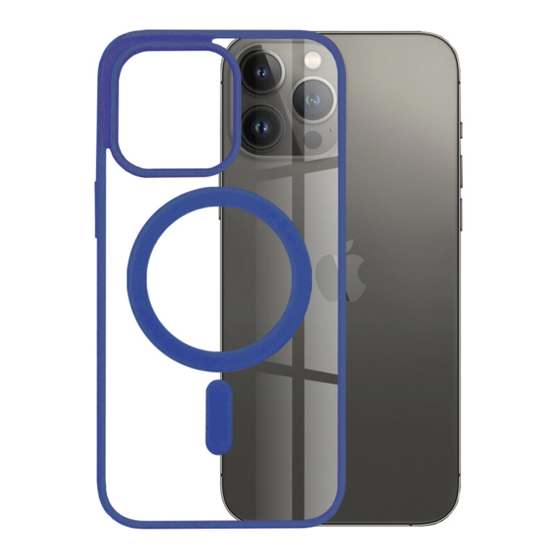 Husa iPhone 13 Pro Techsuit MagSafe Pro, albastru